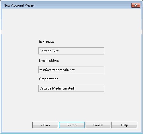 Opera Mail IMAP Configure Step 2