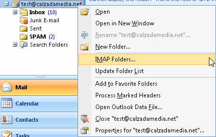Outlook IMAP Subscribe 1