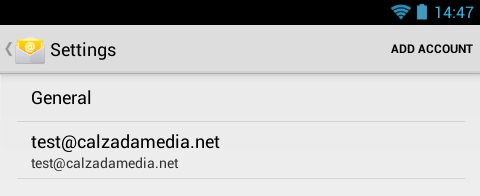 Android Email Account List Android Email Account List