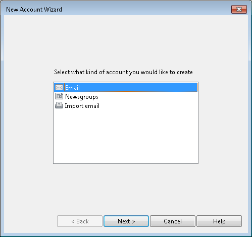 Opera Mail IMAP Configure Step 1 Opera Mail IMAP Configure Step 1