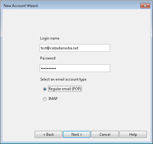 Opera Mail IMAP Configure Step 3 Opera Mail IMAP Configure Step 3