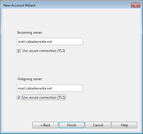 Opera Mail IMAP Configure Step 4