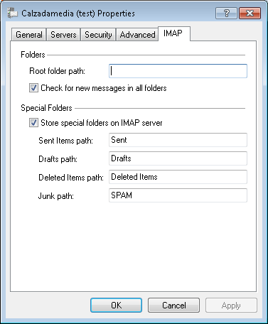 Windows Live Mail IMAP Folders 2 Windows Live Mail IMAP Folders 2