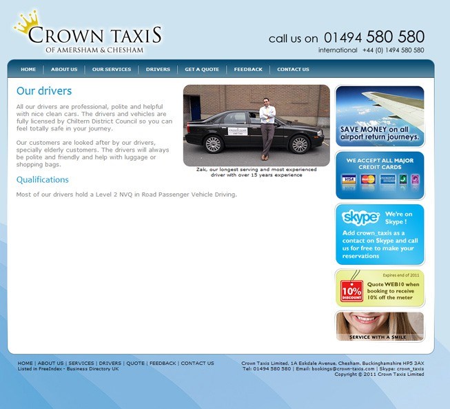 Crown Taxis Limited screenshot 3