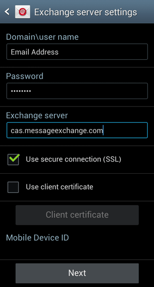 Setting up Hosted Exchange 2010 on Android Device. Setting up Hosted Exchange 2010 on Android Device.