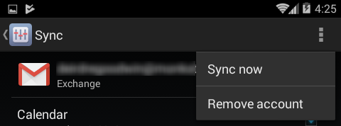 Removing Exchange 2016 Mailbox from Gmail App (Step 4) Removing Exchange 2016 Mailbox from Gmail App (Step 4)